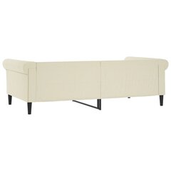 Sofa-lova , 100x200 cm, smėlio spalvos kaina ir informacija | Lovos | pigu.lt