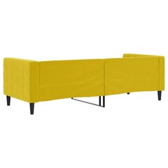 Sofa-lova , 80x200 cm, geltona kaina ir informacija | Lovos | pigu.lt