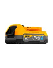 Аккумулятор DEWALT 18 В 1,7 Ач POWERSTACK DCBP034 цена и информация | Шуруповерты, дрели | pigu.lt