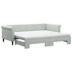 Sofa-lova , 90x200 cm, pilka kaina ir informacija | Lovos | pigu.lt