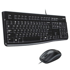 Logitech MK120 kaina ir informacija | Klaviatūros | pigu.lt