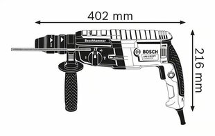 Perforatorius Bosch GBH 2-28F kaina ir informacija | Perforatoriai | pigu.lt