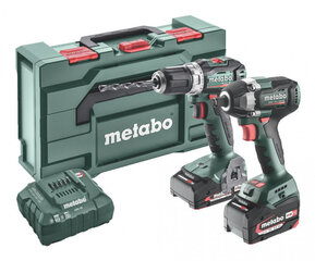 Rinkinys Metabo BS 18 L BL SSW 18 LT 300 BL, 18 V kaina ir informacija | Suktuvai, gręžtuvai | pigu.lt