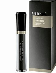 Antakių gelis M2 Beaute Eyebrow Enhancer Color &amp; Care, Blonde, 6 ml цена и информация | Карандаши, краска для бровей | pigu.lt