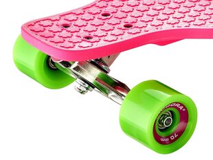 Longboard riedlentė Hudora Cruiser Star 91cm - rožinė kaina ir informacija | Riedlentės | pigu.lt