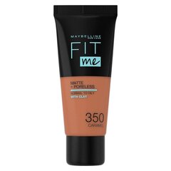 Makiažo pagrindas Maybelline Fit Me Liquid 350 Caramel 30 ml kaina ir informacija | Makiažo pagrindai, pudros | pigu.lt