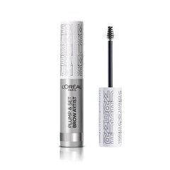 Antakių serumas L’Oreal Paris Brow Artist Plump &amp; Set 4,9 ml, Transparent цена и информация | Карандаши, краска для бровей | pigu.lt