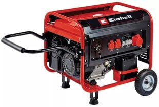 Benzininis elektros generatorius Einhell TC-PG 55/E5, 25 l kaina ir informacija | Elektros generatoriai | pigu.lt