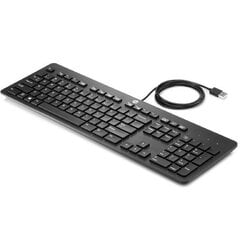 HP USB Business Slim Keyboard EST цена и информация | Клавиатуры | pigu.lt