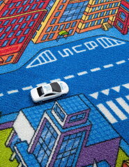 Vaikiškas kilimas Streets 80x100 cm kaina ir informacija | Kilimai | pigu.lt