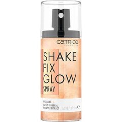 Makiažo fiksatorius Catrice Shake Fix Glow, 50 ml kaina ir informacija | Makiažo pagrindai, pudros | pigu.lt