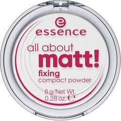 Компактня пудра Essence All About Matt! Fixing 8г цена и информация | Пудры, базы под макияж | pigu.lt