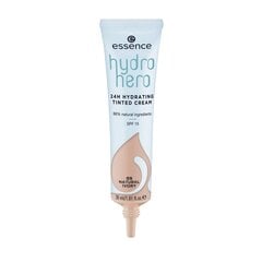 Drėkinamasis kremas su spalva Essence Hydro Hero 05-natural ivory SPF 15, 30 ml kaina ir informacija | Makiažo pagrindai, pudros | pigu.lt