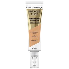 Основа под макияж Max Factor Miracle Pure Skin Long-Lasting SPF30 30 мл, 55 Beige цена и информация | Пудры, базы под макияж | pigu.lt