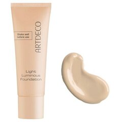 Makiažo pagrindas Artdeco Light Luminous 25 ml, 08 Neutral Porcelain kaina ir informacija | Makiažo pagrindai, pudros | pigu.lt