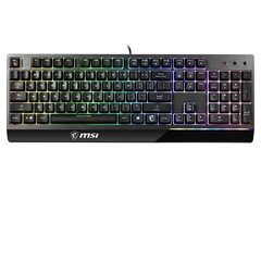 Клавиатура MSI Vigor GK30 Чёрный французский AZERTY цена и информация | Клавиатуры | pigu.lt