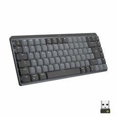 Клавиатура Logitech MX Mini французский Темно-серый AZERTY цена и информация | Клавиатуры | pigu.lt