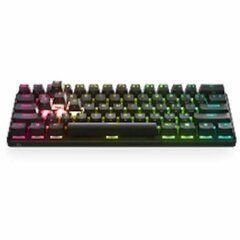 Клавиатура SteelSeries Apex Pro Mini Чёрный Беспроводный C внутренней подсветкой LDC AZERTY цена и информация | Клавиатуры | pigu.lt