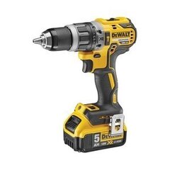 Аккумуляторная ударная дрель DCD796P2, бесщеточная, 18 В / 5,0 Ач, DeWalt цена и информация | Шуруповерты, дрели | pigu.lt