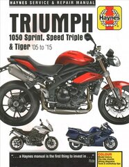 Triumph 1050 sprint, speed triple &amp; tiger kaina ir informacija | Kelionių vadovai, aprašymai | pigu.lt