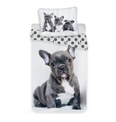 Jerry Fabrics patalynės komplektas Bulldog, 140x200, 2 dalių kaina ir informacija | Patalynės komplektai | pigu.lt