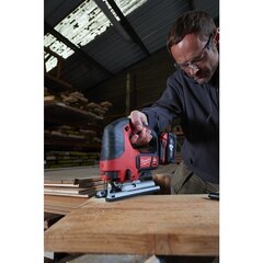 Аккумуляторный лобзик Milwaukee M18 BJS-402C цена и информация | Пилы, циркулярные станки | pigu.lt