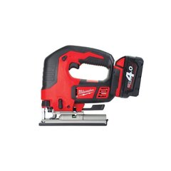 Аккумуляторный лобзик Milwaukee M18 BJS-402C цена и информация | Пилы, циркулярные станки | pigu.lt