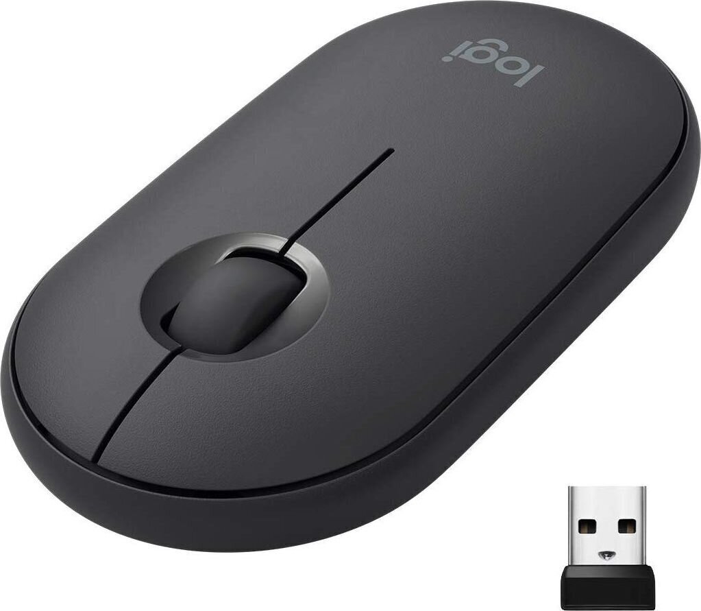 Logitech M350, pilka kaina ir informacija | Pelės | pigu.lt