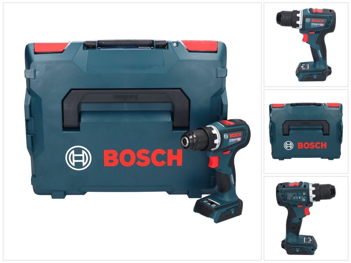 Akumuliatorinis gręžtuvas Bosch GSR 18V-90 C 18V 06019K6002, be akumuliatoriaus ir įkroviklio цена и информация | Suktuvai, gręžtuvai | pigu.lt