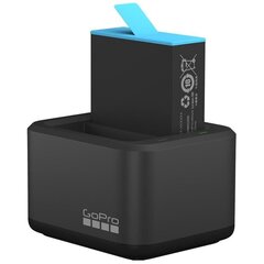 GoPro Dual зарядное устройство + 2 аккумулятора Enduro Hero9/10/11 Black (ADDBD-211-EU) цена и информация | Аксессуары для фотоаппаратов | pigu.lt