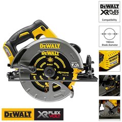 Diskinis pjūklas DeWalt DCS575N 54 V kaina ir informacija | Pjūklai, pjovimo staklės | pigu.lt