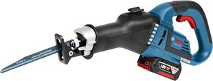 Аккумуляторная сабельная пила Bosch GSA 18V-32 2X5.0AH 1880CV, с аккумулятором и зарядным устройством цена и информация | Пилы, циркулярные станки | pigu.lt