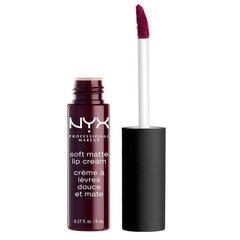 Lūpų dažai NYX SMLC Soft Matte Lip Cream 8 ml, 21 - Transylvania цена и информация | Помады, бальзамы, блеск для губ | pigu.lt