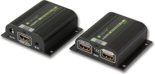 Удлинитель HDMI Techly HDMI Cat6/6a/7 RJ45 40 м EDID, с IR, POE/POC цена и информация | Аксессуары для фотоаппаратов | pigu.lt