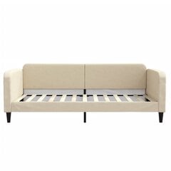 Sofa-lova , 100x200 cm, smėlio цена и информация | Кровати | pigu.lt