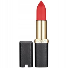 Стойкая губная помада L'Oreal Paris Color Riche Matte, 346 Scarlet silhoue, 4.8 г цена и информация | Помады, бальзамы, блеск для губ | pigu.lt