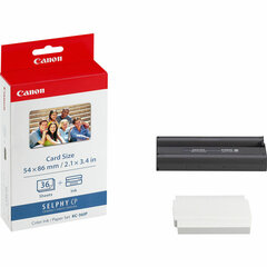 Canon KC-36 IP INK/Credit card Paper set цена и информация | Аксессуары для фотоаппаратов | pigu.lt