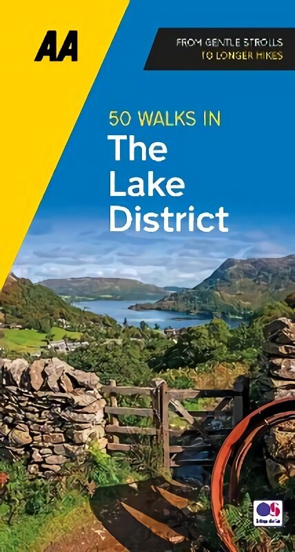 50 Walks in Lake District New edition цена и информация | Kelionių vadovai, aprašymai | pigu.lt