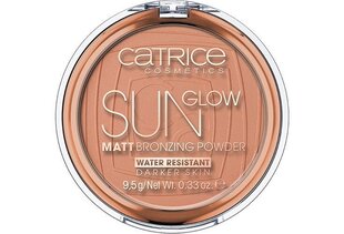 Бронзирующая пудра Catrice Sun Glow Matt 9,5 г цена и информация | Бронзеры (бронзаторы), румяна | pigu.lt