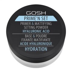 Biri matinė pudra Gosh Prime N' Setting Primer &amp; Mattifying 7 g kaina ir informacija | Makiažo pagrindai, pudros | pigu.lt