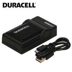 Duracell Аналог Nikon MH-23 / Olympus BCS-1 Плоское USB Зарядное устройство для EN-EL9 / Olympus BLS-1 BLS-5 аккумуляторa цена и информация | Зарядные устройства для фотоаппаратов | pigu.lt