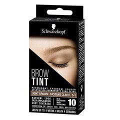 Перманентная краска для бровей Schwarzkopf Tint Light Brown цена и информация | Карандаши, краска для бровей | pigu.lt