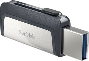 SanDisk Ultra DualDrive 256 GB kaina ir informacija | USB laikmenos | pigu.lt