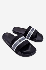 Rubber Slippers Big Star JJ274A263 Black 25020-21 цена и информация | Женские тапочки | pigu.lt