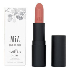 Губная помада Mia Cosmetics Paris матовый 501-Calm Camellia (4 г) цена и информация | Помады, бальзамы, блеск для губ | pigu.lt