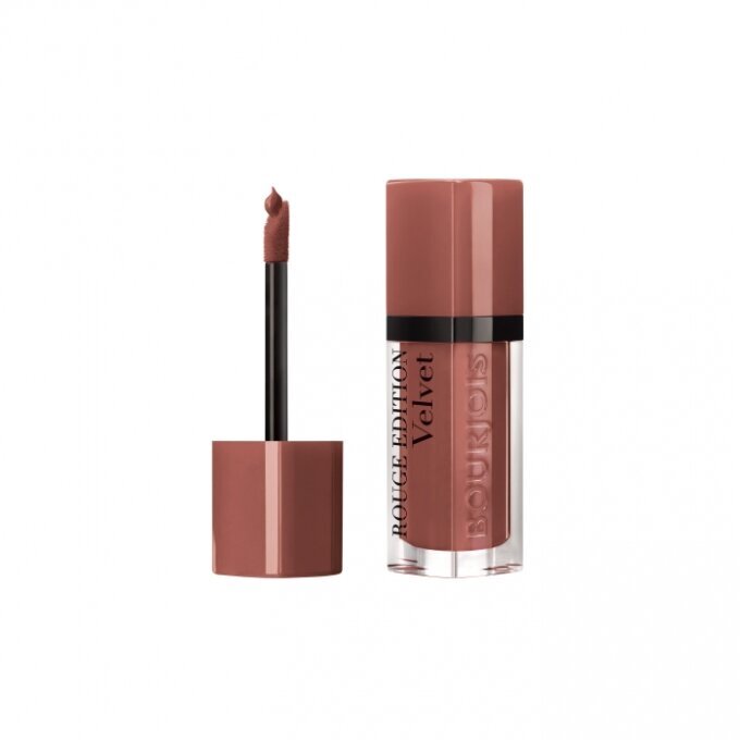 Skysti lūpų dažai Bourjois Rouge Edition Velvet 7.7 ml, 29 Nude York kaina ir informacija | Lūpų dažai, blizgiai, balzamai, vazelinai | pigu.lt