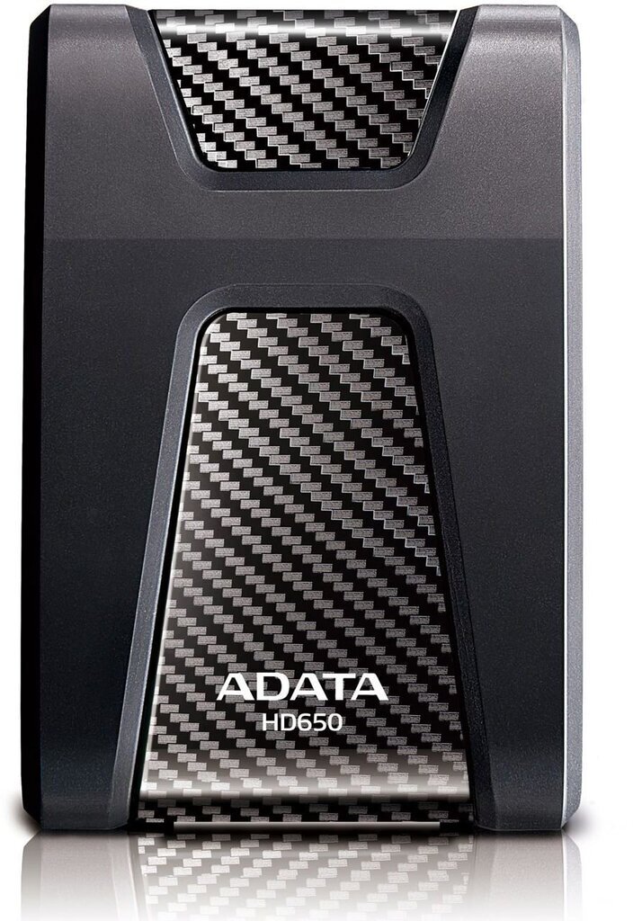 Adata HD650 2.5'' 1TB, USB 3.0, Juoda kaina ir informacija | Išoriniai kietieji diskai (SSD, HDD) | pigu.lt