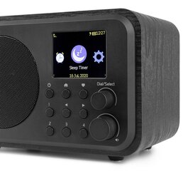 Audizio Интернет-радио Venice WIFI с аккумулятором, черный цена и информация | Радиоприемники и будильники | pigu.lt