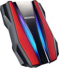 Adata HD770G 2TB USB3 raudonas kaina ir informacija | Išoriniai kietieji diskai (SSD, HDD) | pigu.lt