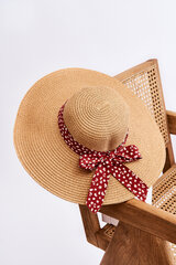 Fashionable Hat With Material Bow Beige 25397-uniw цена и информация | Женские шапки | pigu.lt